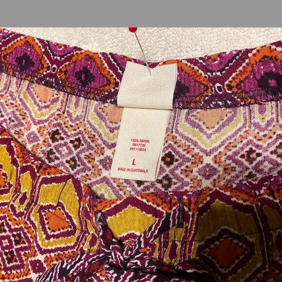 MOSSIMO SUPPLY CO. African Print Tiered Maxi Skirts (Set of 2) - Size L - Picture 5 of 6